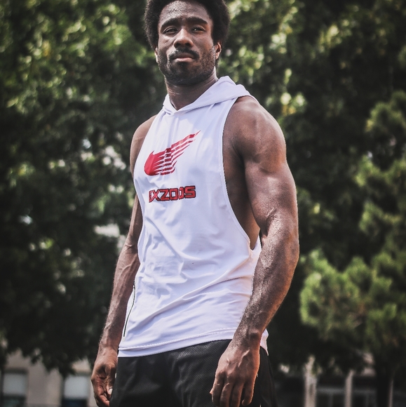 Mens Moisture Wicking Stringer. - Picture 5 of 5